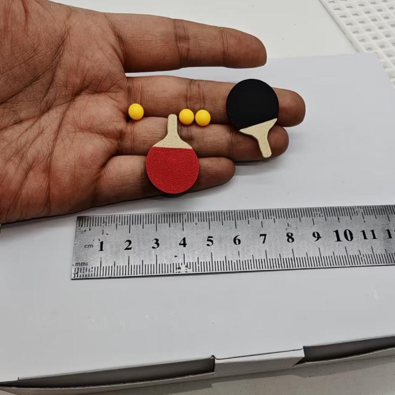 1Set Dollhouse Miniature Ping  - Table Tennis Olympics 评论和价格