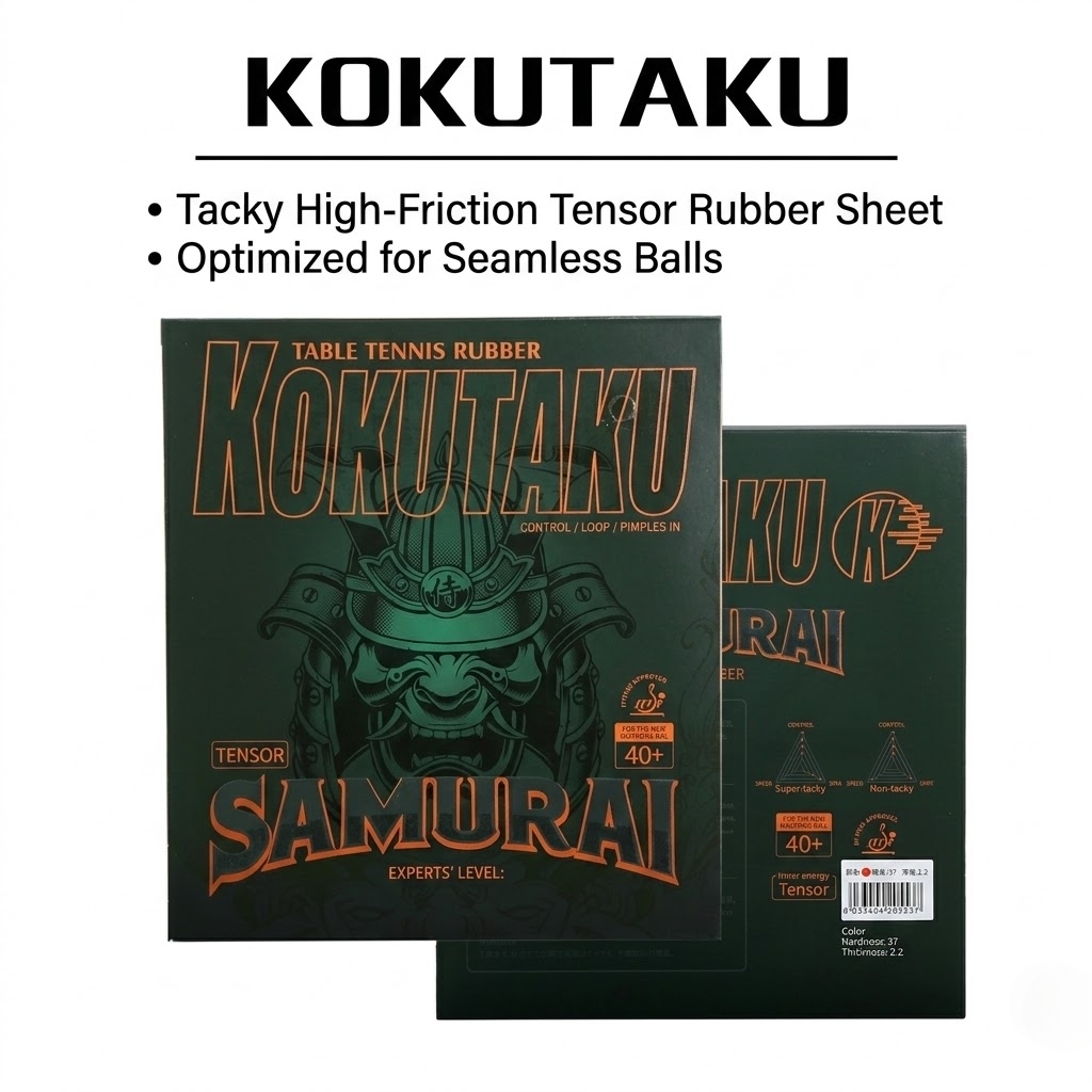 Kokutaku Sakura 868 Rubber Set - Table Tennis Racket 评论和价格