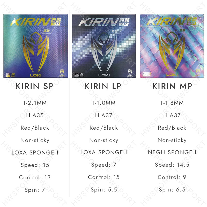 LOKI KIRIN Pimples-Out Table T - Table Tennis Loki 评论和价格