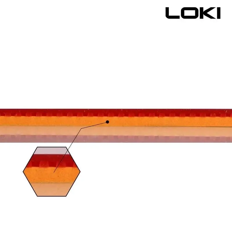 LOKI RXTON 5 Table Tennis Rubb - Table Tennis Loki 评论和价格