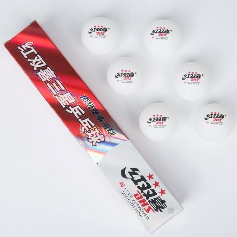 6 Pcs New 3-Star Ping Pong Bal - Table Tennis Olympics 评论和价格